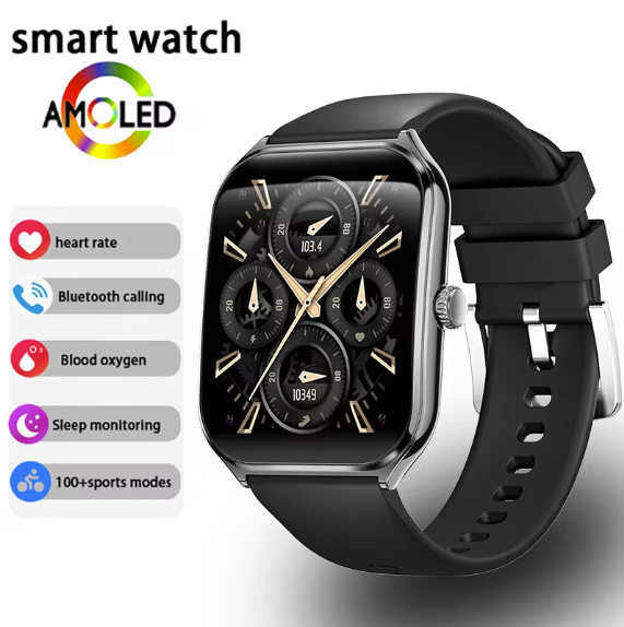 MT61 Smartklokke - 1.96" AMOLED Display